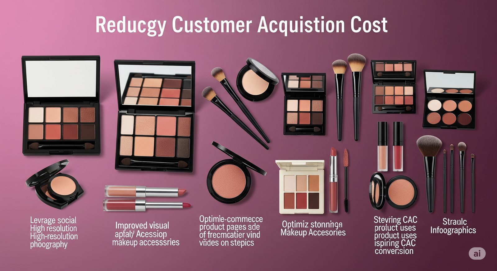 How to Reduce CAC with Better Visuals in Beauty Marketing