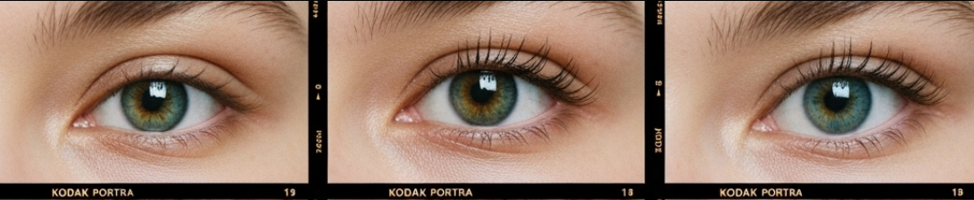 eye makeup campaign animation, beauty motion ads