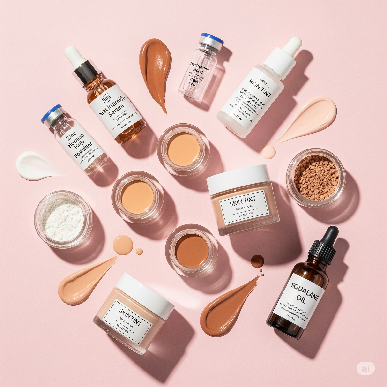 Acne-friendly Ingredients used in skincare