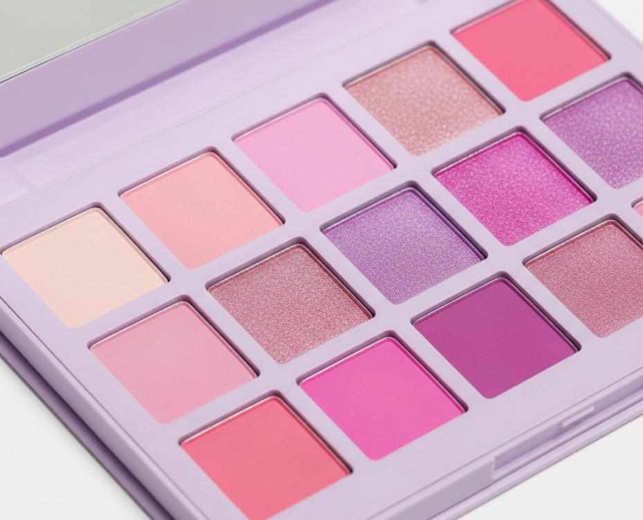 eyeshadow animation, seasonal makeup drop