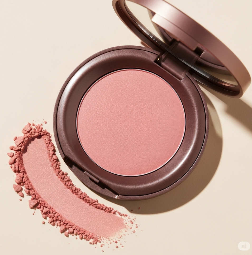 blush packaging animation, 3D blush stick design
