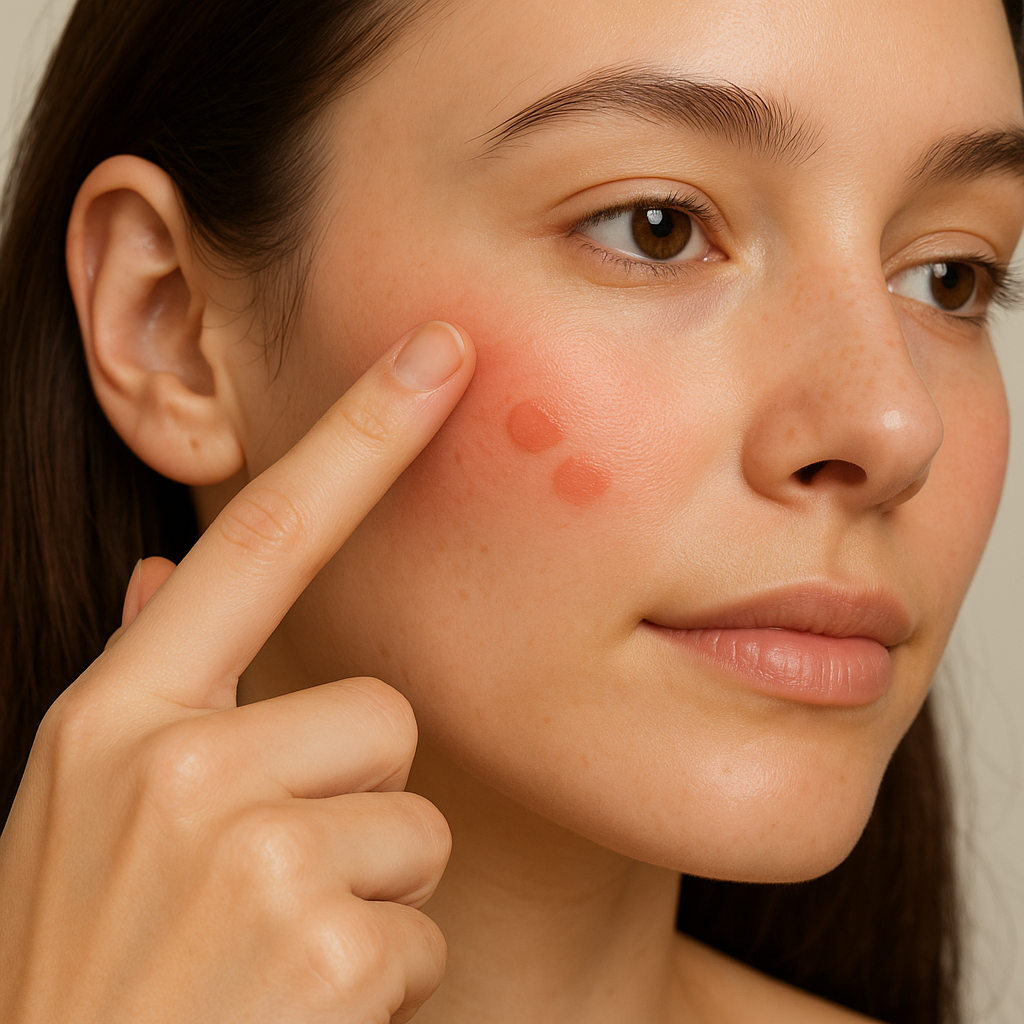 minimalist blush technique, soft makeup reel