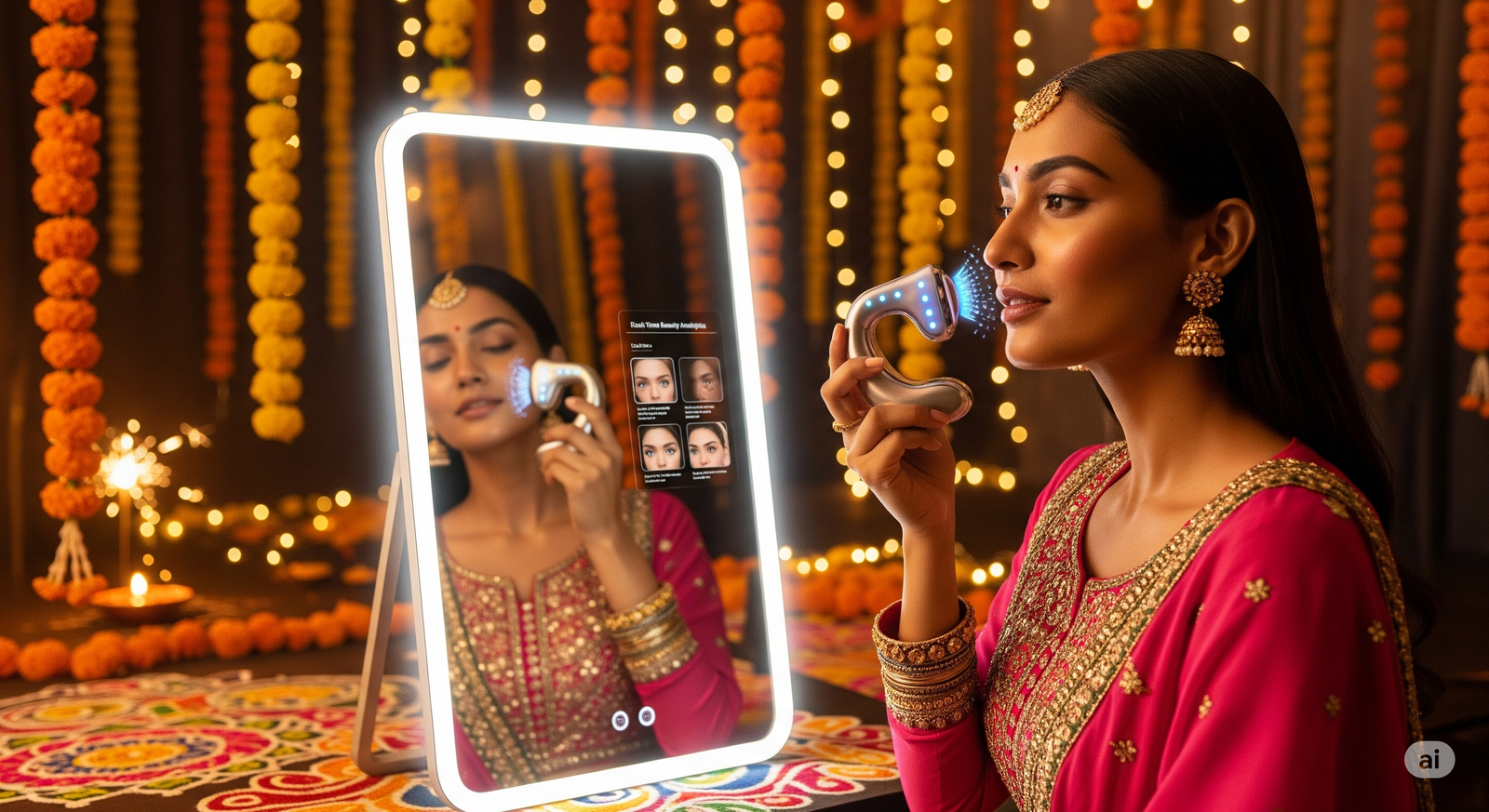 Real-Time Beauty: How Smart Devices Help You Nail Last-Minute Festive Looks 
