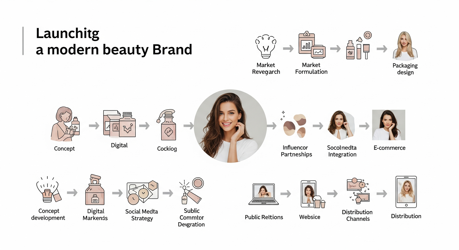 From Idea to Launch: Visual Workflow for Modern Beauty Brands