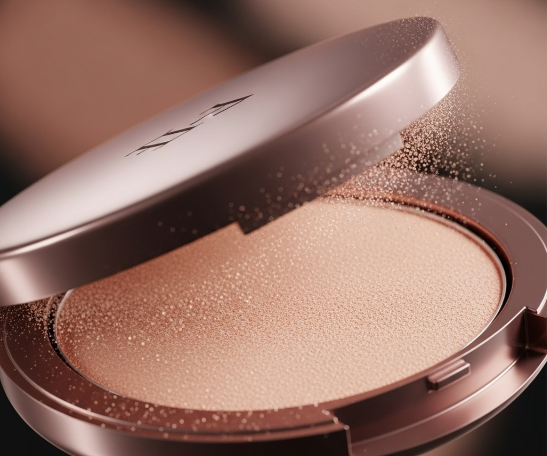 blush texture animation, wet makeup visuals