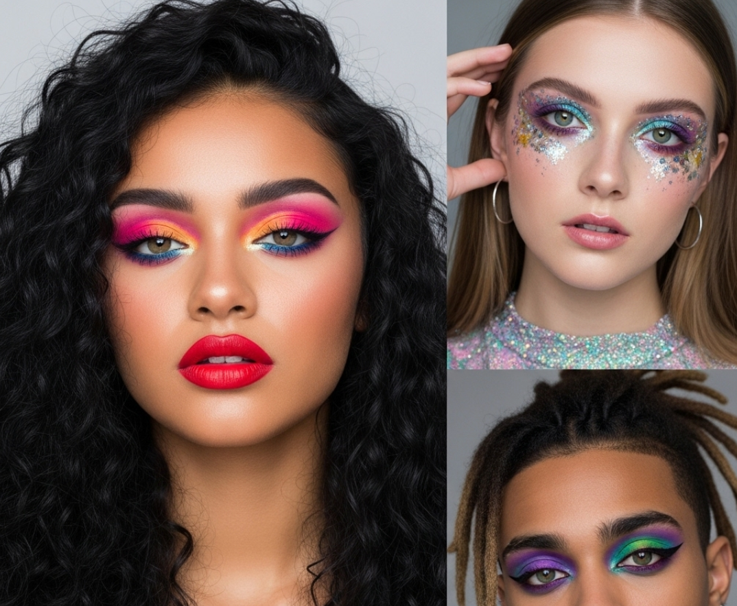 euphoria makeup trend, 2025 eye makeup inspo