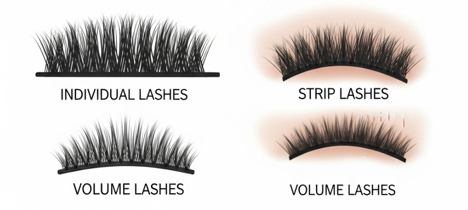 mascara wand animation, lash growth visualization