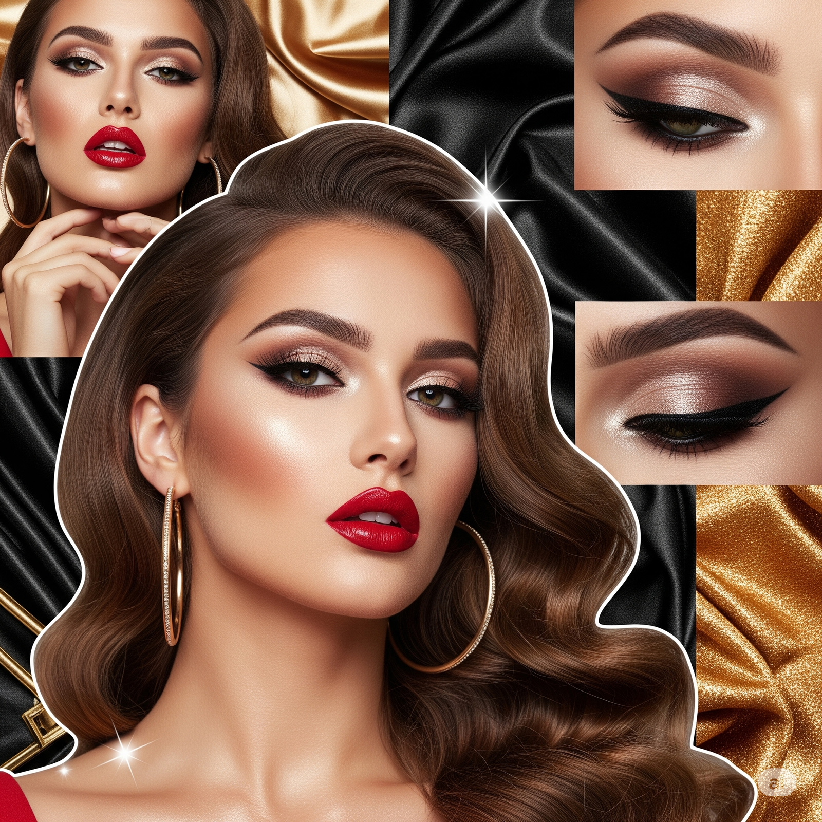 Full Glam look